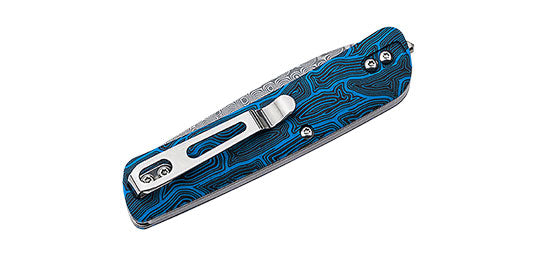 Couteau Böker Plus Tech Tool Blue Damast