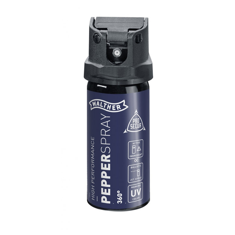 Bombe de défense Walther Prosecur 360 gaz poivre - 40 ml - ChasseTir.com