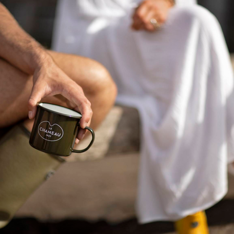 Mug Le Chameau en émail