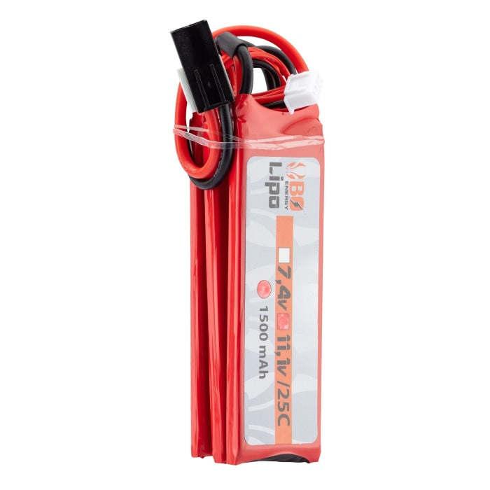 3 sticks batterie Lipo 3S 11.1V 1500mAh 25C A63022