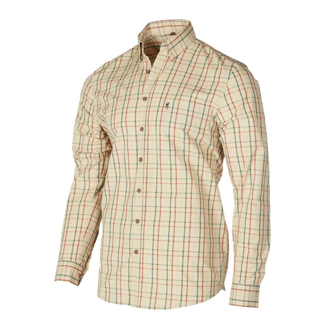 Chemise Browning John jaune - ChasseTir.com