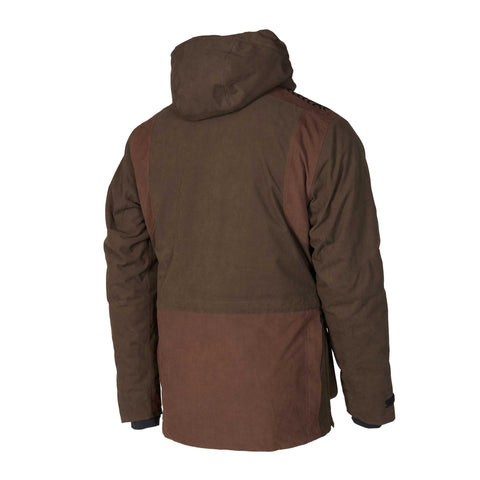 "Parka de chasse Browning XPO Pro imperméable et respirante, vert olive, conçue pour les conditions extrêmes avec technologie XPO"