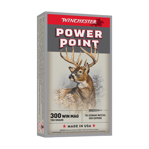 Balles Winchester Power Point - Cal. 222 Rem