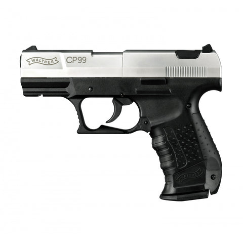 Pistolet à plomb Walther Cp99 Co2 - Cal. 4.5 Bicolore - ChasseTir.com