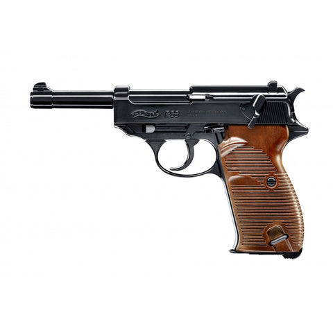 Pistolet à plomb Walther P38 black Co2 - Cal. 4.5 Bb's - ChasseTir.com