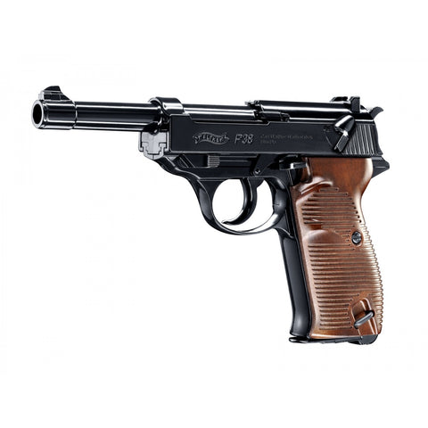 Pistolet à plomb Walther P38 black Co2 - Cal. 4.5 Bb's - ChasseTir.com