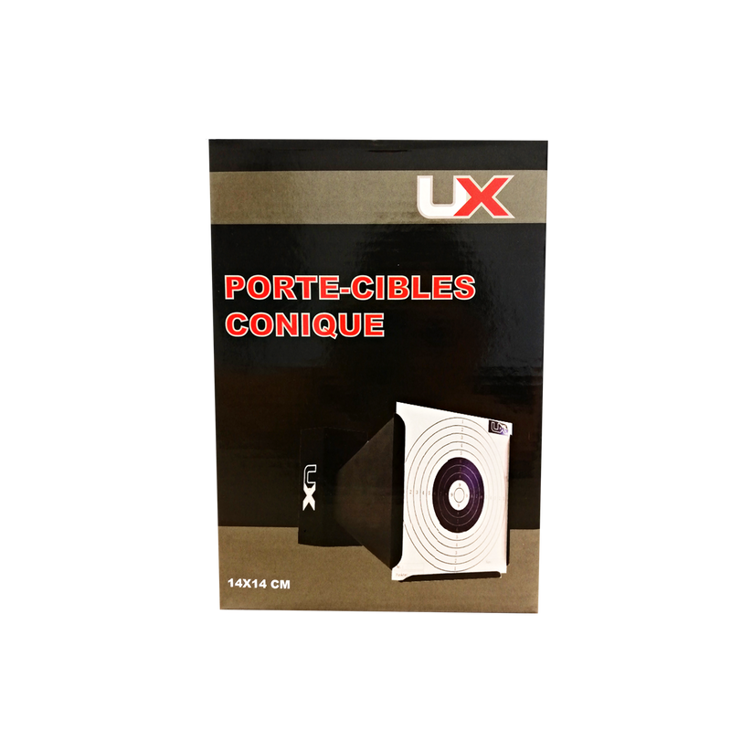 Porte cible conique Ux pour cible 14 x 14 - ChasseTir.com