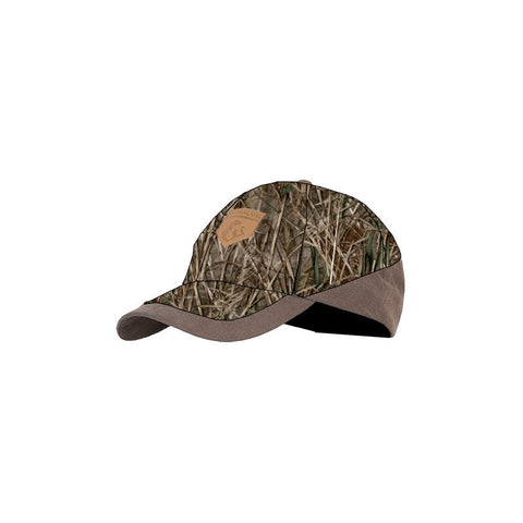 "Casquette Somlys en camouflage roseaux 902, conçue pour la furtivité et le confort en nature."