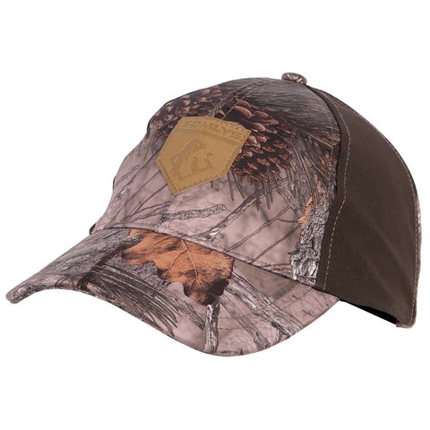 "Casquette chaude Somlys en camo forest/marron 922, allie chaleur et camouflage efficace."