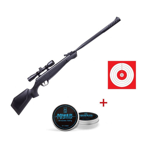 Pack carabine à plomb Crosman Shockwave NP avec lunette 4x32 - Cal.