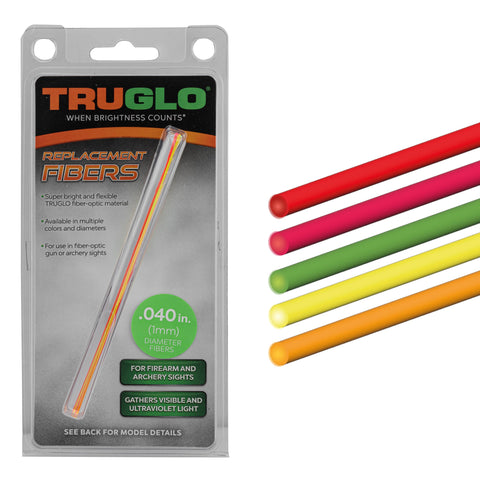 Fibres Optique Truglo Fluo - Par 5 - ChasseTir.com