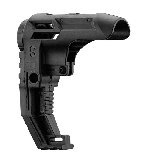 Crosse Bo Manufacture Minimaliste 2 Noire pour M4 AEG - ChasseTir.com