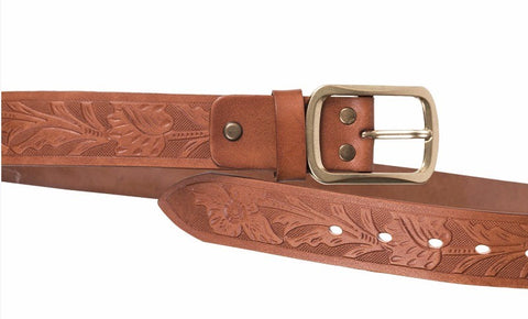 Ceinture Europ-Arm Western en Cuir