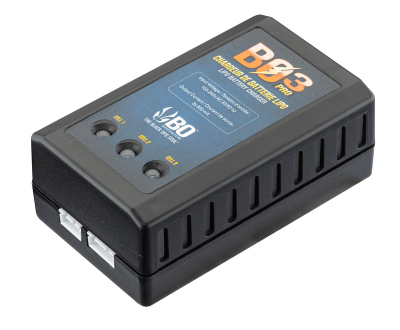 Chargeur de Batterie Bo Manufacture BO3 Lipo 7.4V et 11.1V en Sachet - ChasseTir.com