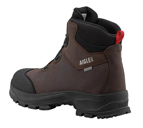 Chaussures de Chasse Aigle Laforce No Lace - Marron - ChasseTir.com