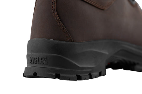 Chaussures de Chasse Aigle Laforce No Lace - Marron - ChasseTir.com