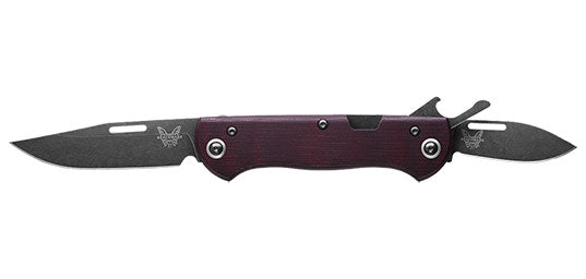 Couteau Benchmade Weekender Burgundy