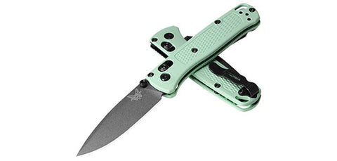 Couteau Benchmade Mini Bugout Sea Foam