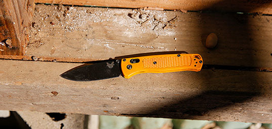 Couteau Benchmade Bugout - Edition limitée Worksharp