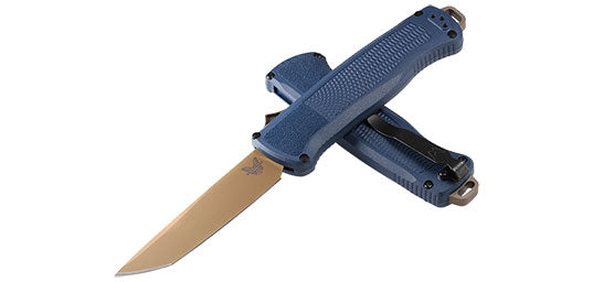 Couteau Benchmade Shootout Crater Blue