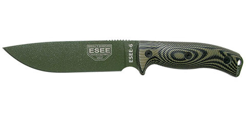 Couteau ESEE 6 - Lame Lisse