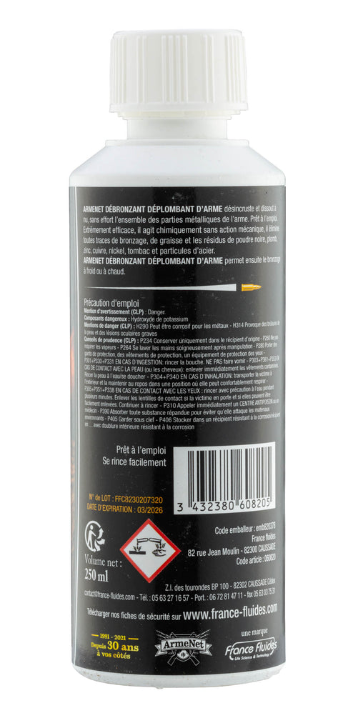 Débronzant - Déplombant Armenet - 250ml - ChasseTir.com