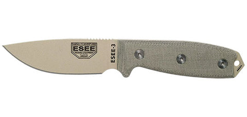 Couteau ESEE 3 Pommeau modifié