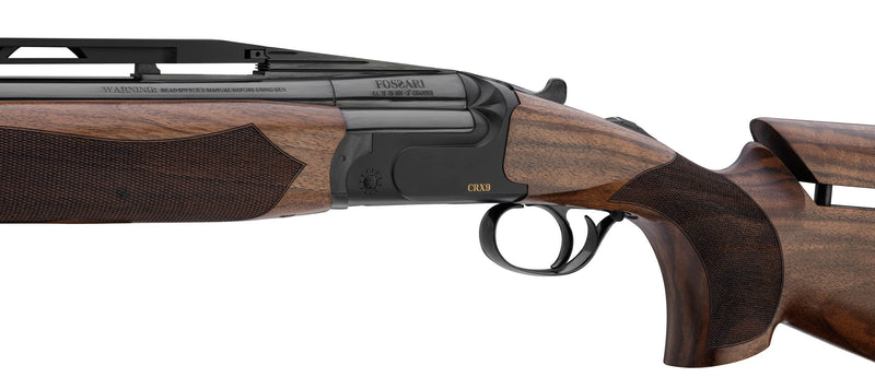 Fusil superposé FOSSARI Sporting CRX9 Crosse réglable/Bande de visée - Cal. 12/76 - ChasseTir.com