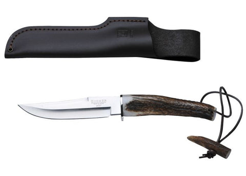 Couteau de chasse Januel manche cerf - ChasseTir.com