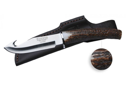 Couteau de chasse Januel skinner manche cerf - 11 cm - ChasseTir.com