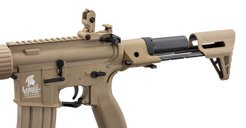 Replique Lancer Tactical AEG LT-15 GEN2 PDW-S Pack Complet 1J Tan