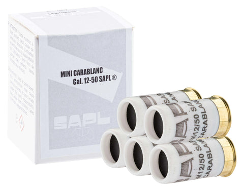 Mini munition à blanc SAPL - Cal. 12/50 - ChasseTir.com