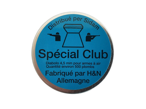 Balles H&N Sport Spécial Club - Cal. 4.5 - ChasseTir.com