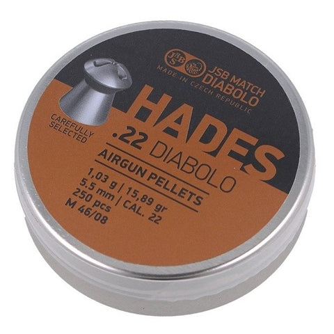 Boîte de 250 plombs JSB Hades - Cal. 5.5 - ChasseTir.com