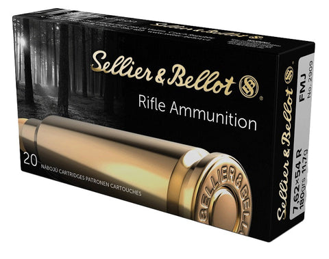 Balles Sellier & Bellot Full Metal Jacket - Cal. 7.62x54 R - ChasseTir.com