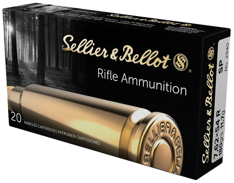 Balles Sellier & Bellot Soft Point - Cal. 7.62x54 R - ChasseTir.com