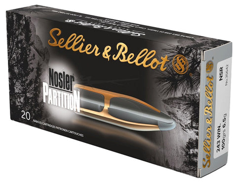 Balles S&B - Cal. 243 Win. NSR - ChasseTir.com