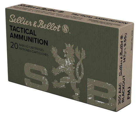 Balles S&B - Cal. 300 AAC Blackout FMJ - ChasseTir.com