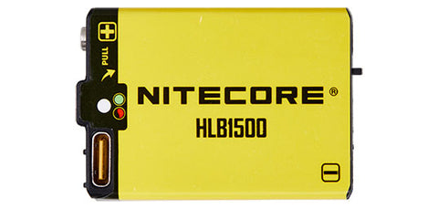 Batterie Nitecore HC70 UHE Li-ion HLB1500 pour UT27 / UT27PRO