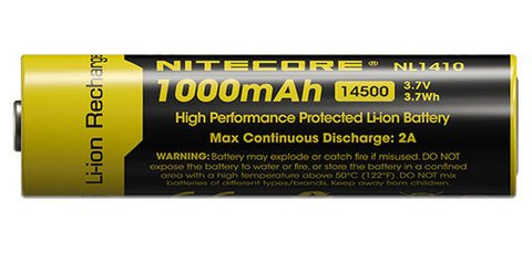 Accu Nitecore Li-ion 1000 mAh