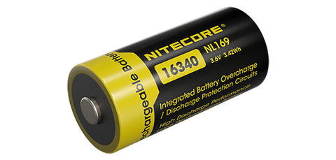 Accu  Nitecore Li-ion 16340