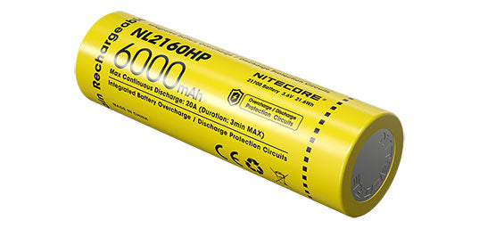 Batterie Rechargeable Nitecore 21700 Haute Performance