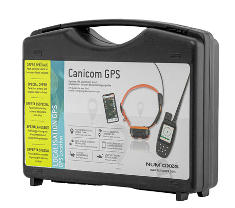 Pack GPS Num'Axes Canicom antenne et housse silicone - ChasseTir.com