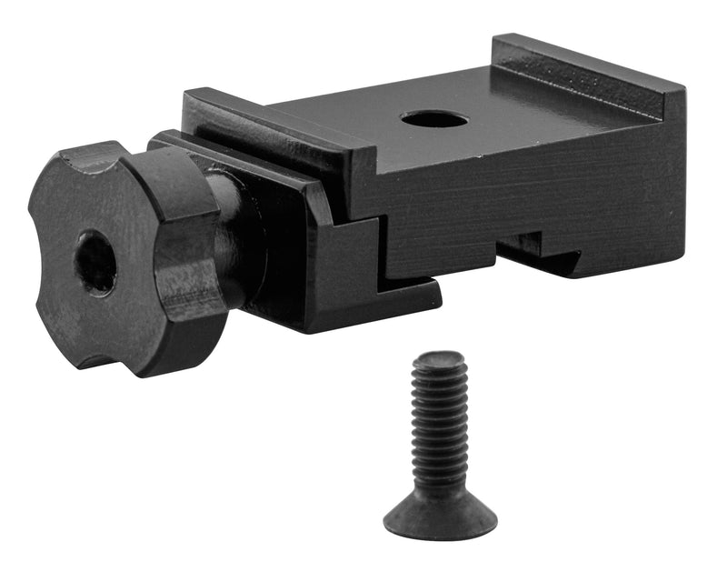 Pied Delory-Brumard Aluminium Monobloc à Rail de 11mm pour Compensateur - ChasseTir.com