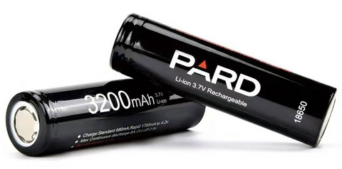 Batterie rechargeable Pard Li-ion 18650