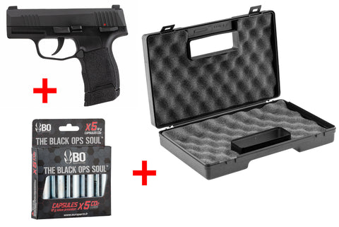 Pack SIG Sauer GBB P365 + Mallette + Co2