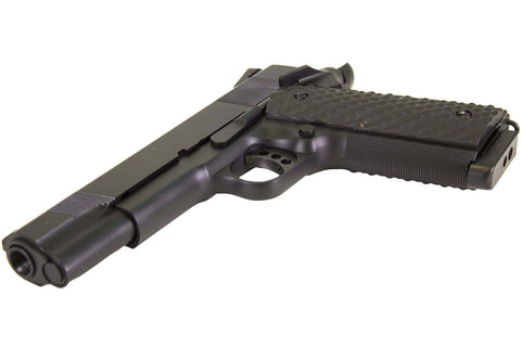 Réplique Airsoft Raven 1911 MEU Full Metal Gaz Noir 1.0J