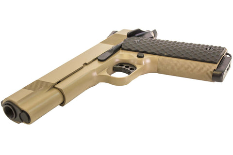 Réplique Airsoft Raven GBB 1911 MEU Full Metal Gaz Tan 1.0J