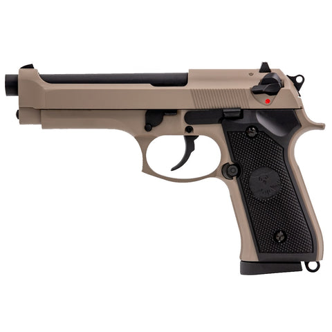 Réplique Airsoft Raven Pistolet GBB 92F Tan