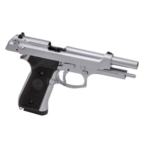 Réplique Airsoft Raven Pistolet GBB 92F Silver